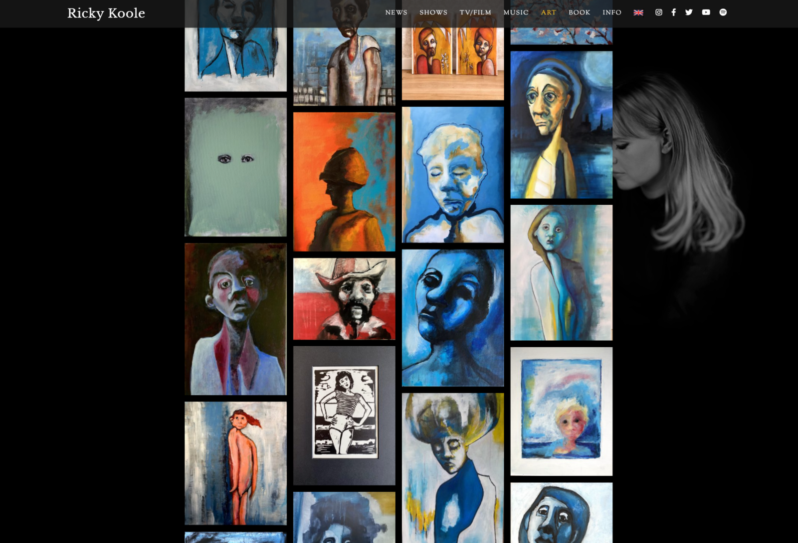 Ricky Koole art page