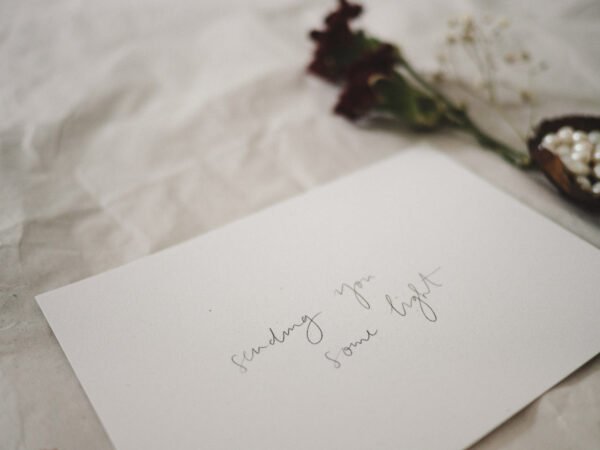 Sending you some light (detail)