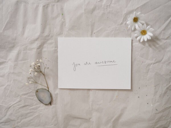 Postcard set: You are awesome