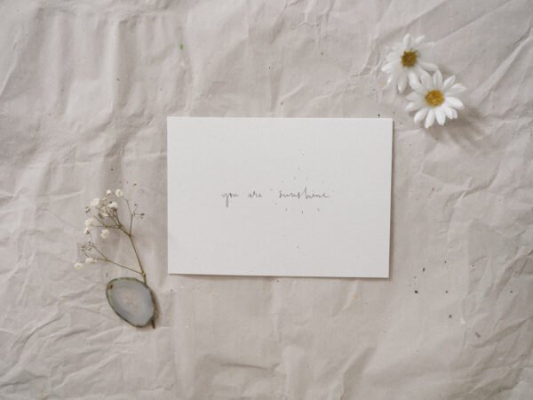 Postcard set: You are sunshine