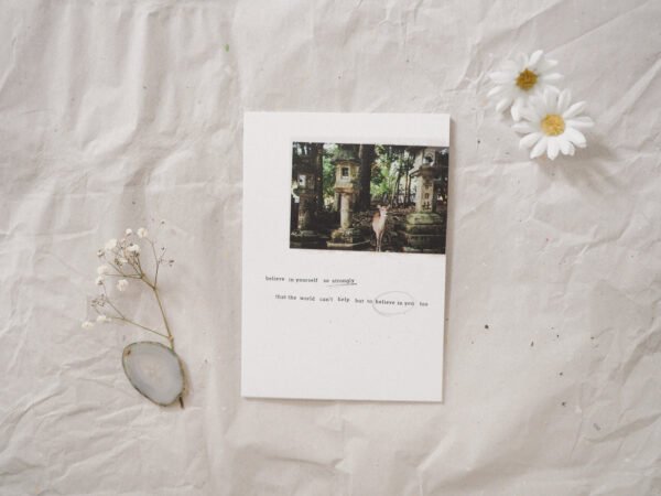Postcard set: Believe in you